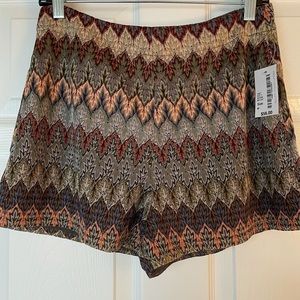 Chevron print shorts from south moon under